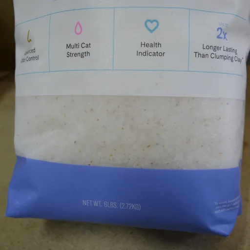 PrettyLitter Health Monitoring Cat Litter, Lotus Flower, 2-Pack, 6 lb. Bags
