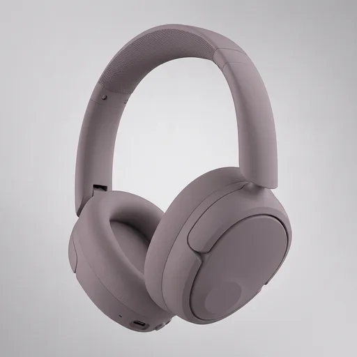 JLab JBuds Lux ANC, Over Ear Headphones, Active Noise Cancelling, Bluetooth, Mauve