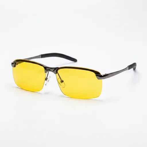 Night Driving Glasses Anti Glare Polarized - Night Vision Tac Glasses - Stylish Case for Driving Nighttime