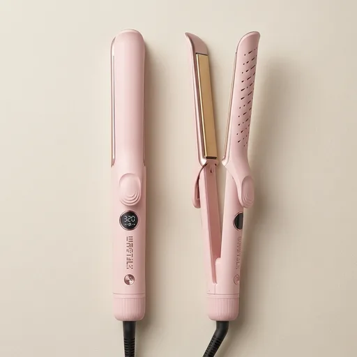 Wavytalk Airflow Styler Whirlwind Curl, Hair Straightener and Curler 2 in 1, Upgraded Curling Iron & Flat Iron Achieve One Pass Curl, Less Damage to Hair