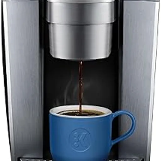 KeurigK-Elite Single Serve K-Cup Pod Coffee Maker, Brushed Silver