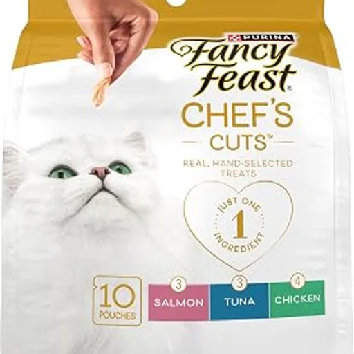 Fancy FeastPurina Natural Cat Treats Variety Pack - 5 Pack, 10 ct Pouches
