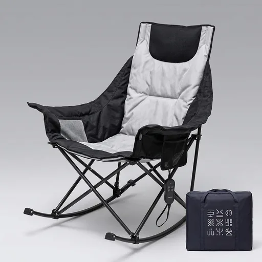 SUNNYFEEL Oversized Heated Rocking Camping Chair