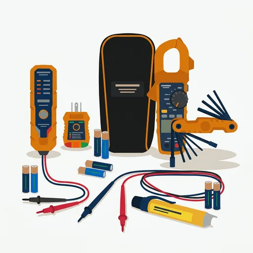 Klein Tools CL120VP Electrical Voltage Test Kit & 70550 Hex Key Set