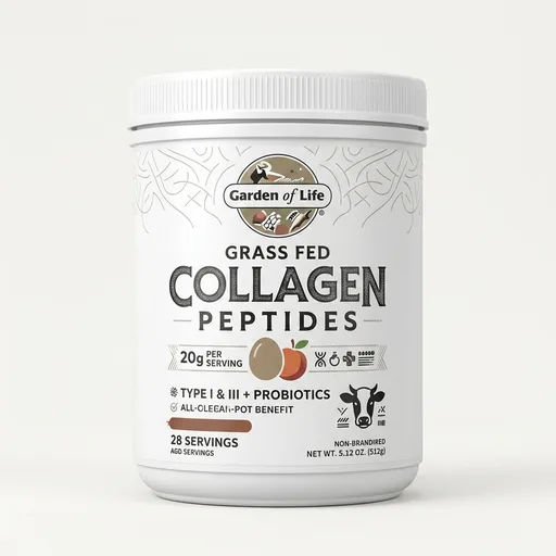 Garden of Life Grass Fed Collagen Peptides Powder