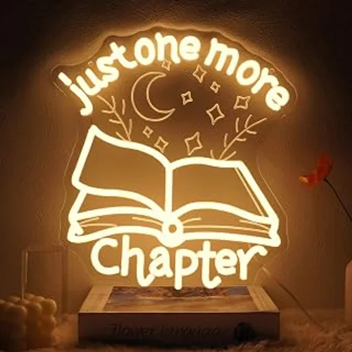 Runalosa Just One More Chapter Neon Sign