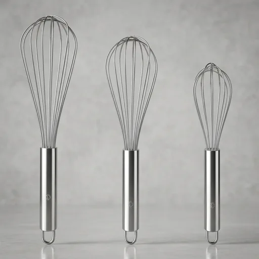NileHome Stainless Steel Whisk Set