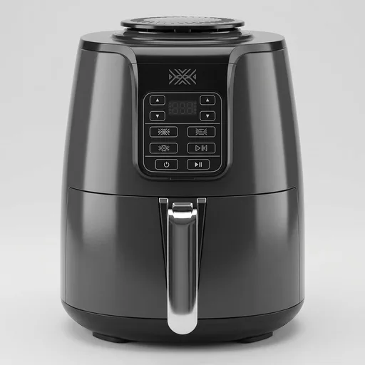Ninja Air Fryer, 4 QT Capacity, 4 in 1 Roast, Crisp, Reheats and Dehydrates, Dishwasher Safe Parts, 105 F to 400 F, 1550 Watt, Grey, 1 Count