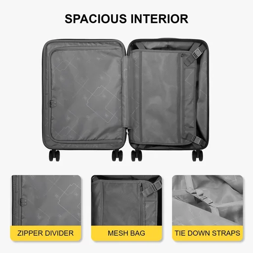 LEVEL8 Grace Carry-On Luggage