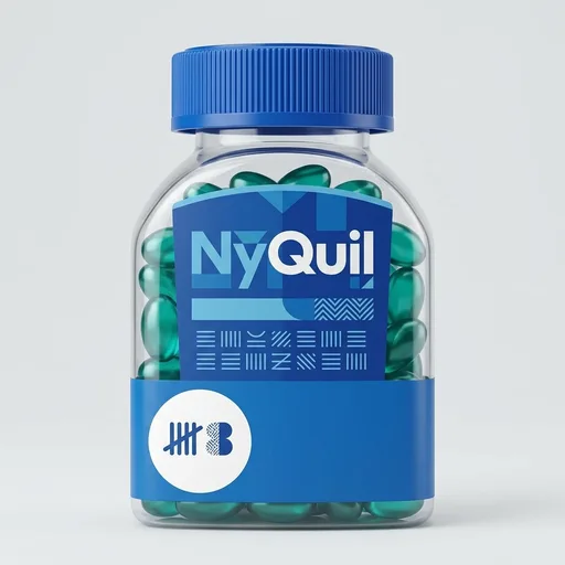 NyQuil Ultra Concentrated Cold and Flu Medicine, Nighttime, Relief for Cough, Sore Throat, Fever, Congestion, Easy to Swallow, Easy to Open Bottle, 48 LiquiCaps