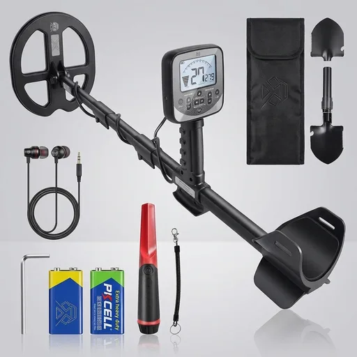 PRO-Z60 Metal Detector for Adults 16" Detection Depth Metal Detector Kit