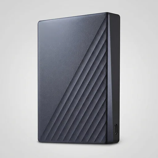 WD 6TB My Passport Ultra Blue, Portable External Hard Drive, Backup Software with Defense Against ransomware, and Password Protection, USB-C and USB 3.1 - WDBEJA0060BBL-WESN