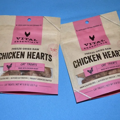 Freeze Dried Chicken Hearts for Cats