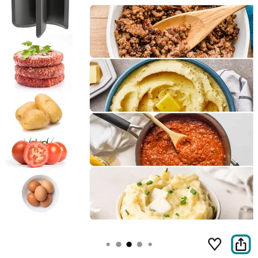 PGYARD Meat Chopper Hamburger Grinder, Kitchen Smasher for Ground Beef