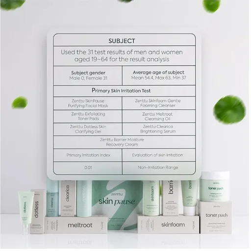 Zen Balance, Korean Skin Care Kit 6-Step, Complete skincare Routine