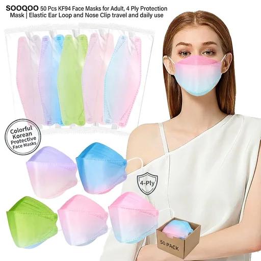 SOOQOO KF94 Face Masks