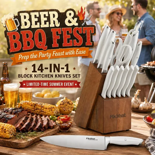 Fikshot 14-Piece Knife Set
