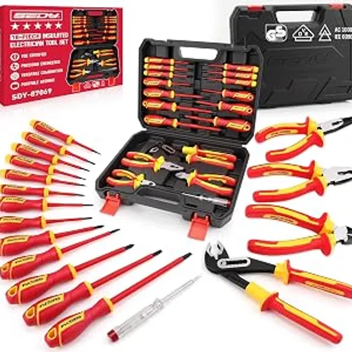 18-Piece Insulated Electrician Tool Set