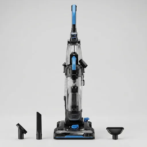 Eureka PowerSpeed Lightweight Upright Vacuum Cleaner for Carpet and Hard Floor, Powerful Bagless Upright Vacuum Cleaner for Home Pets, NEU181A, Blue