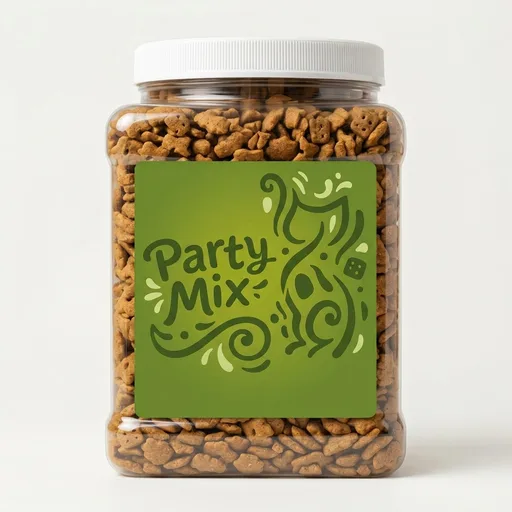 Purina Friskies Party Mix Morning Munch Crunch Egg, Bacon and Cheese Flavors Cat Treats