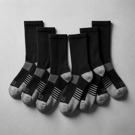 DickiesMen's HYDRO-COOL Moisture Control Crew Socks (6 Pairs)