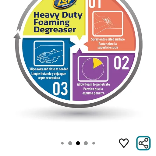 ZEP ZUHFD18 Foam Degreaser, 18 oz
