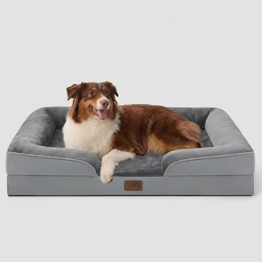 Bedsure Orthopedic Dog Beds Large Sized Dog with Removable Washable Cover