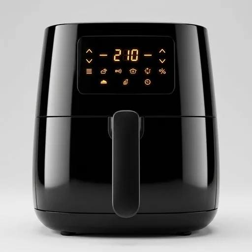 PHILIPSEssential Airfryer XL 2.65lb/6.2L Capacity Digital Airfryer with Rapid Air Technology, Starfish Design, Easy Clean Basket, Black, (HD9270/91)