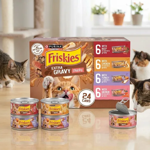 Purina Friskies Extra Gravy Wet Cat Food