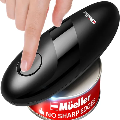 MUELLER HOME SmoothEdge Auto Electric Can Opener, Black