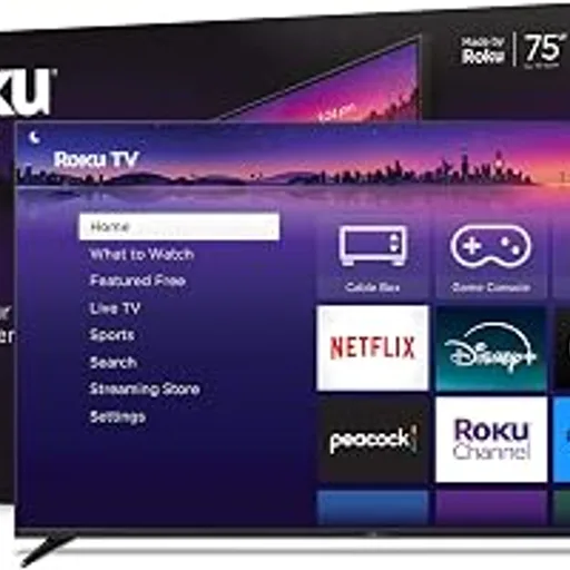 Roku Pro Series 75-Inch 4K QLED Smart TV