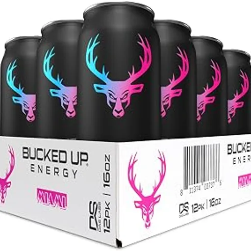 Bucked UpEnergy Drink 300mg (Miami) (12 CT)