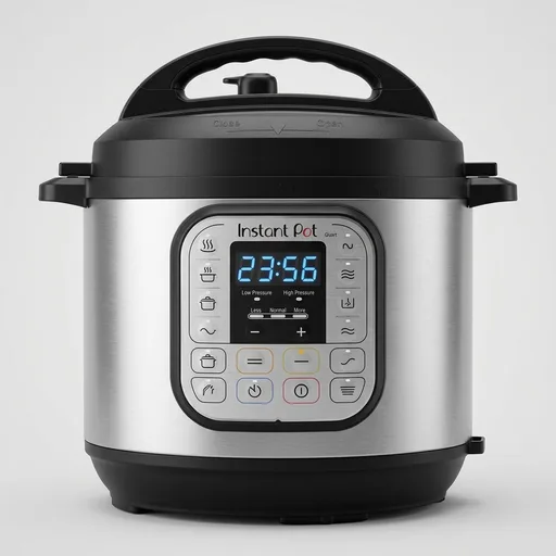 Instant Pot Duo 7-in-1 Electric Pressure Cooker, Slow Cooker, Rice, Steamer, Sauté, Yogurt Maker, Warmer & Sterilizer, Includes App With Over 800 Recipes, Stainless Steel, 6 Quart