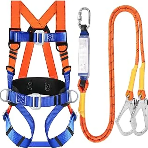 Safety Harness Fall Protection Kit: Full Body Roofing harnesses