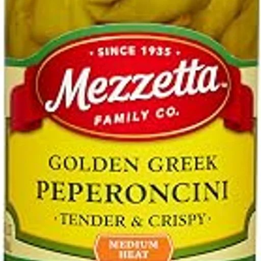 MezzettaGolden Greek Peperoncini, Whole, 16 Ounce