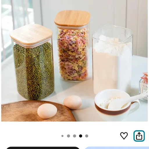 YUNCANG Glass Storage Jars