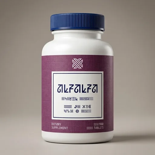 The Vitamin Shoppe Alfalfa 500 Natural Green Food Supplement, (250 Tablets)