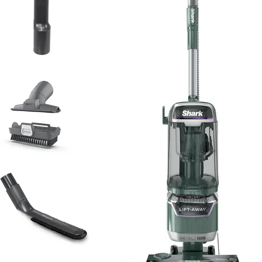 Shark Detect Pro Lift-Away ADV Bagless Upright Vacuum with DuoClean Detect, HEPA Filter, Anti-Allergen, Powerful Suction, and Odor Neutralizer Technology, Evergreen, LA802