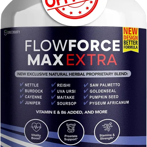 Flow Force Max Extra Men's Urinary Support Capsules