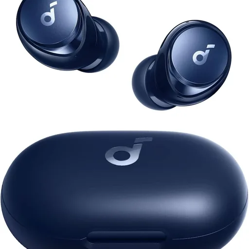 Soundcore by Anker Space A40 Auto-Adjustable Active Noise Cancelling Wireless Earbuds, Reduce Noise by Up to 98%, 50H Playtime, Hi-Res Sound, Comfortable Fit, App Customization(Renewed)