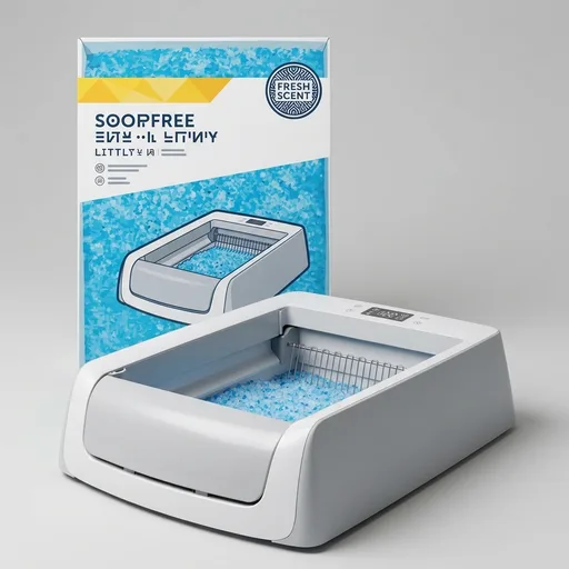PetSafe ScoopFree Crystal Pro Legacy Self-Cleaning Litter Box