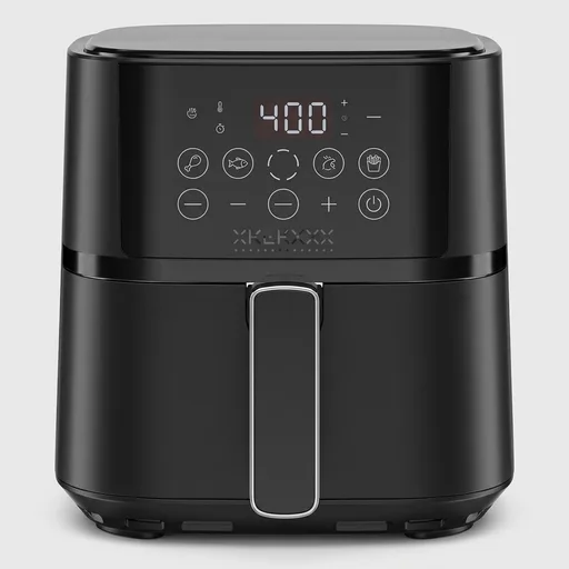 ChefmanAir Fryer – 4 QT Compact Airfryer for Quick & Easy Meals in Minutes, Features Hi-Fry Technology for Extra Crisp, Touchscreen Controls with 4 Presets, Non