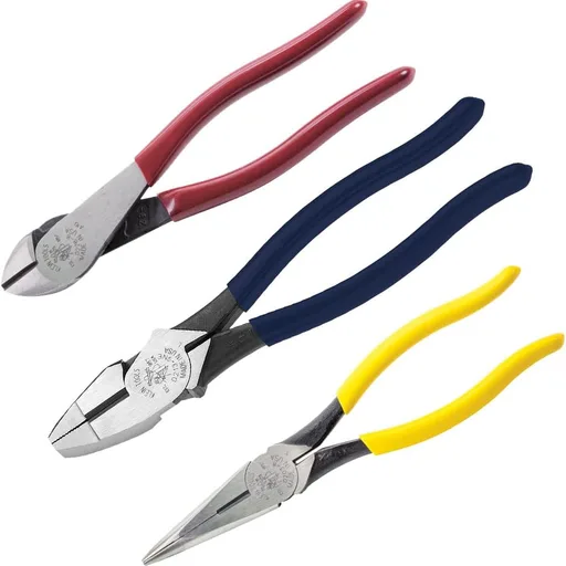 Klein Tools 80020 Lineman's Plier Set, 3-Piece