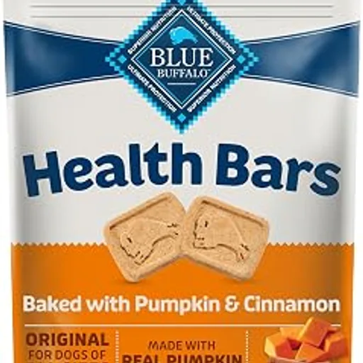 Blue Buffalo Health Bars Pumpkin & Cinnamon Dog Biscuits, 16 oz