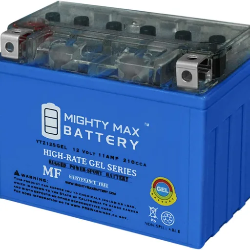 Mighty Max Battery 12V 11AH Gel Battery for Honda 750 VT750C,Shadow Spirit Aero 2007-2009