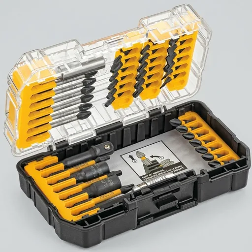 DEWALT Screwdriver Bit Set, 40 Pcs. Impact Ready, FlexTorq Impact Driver Bit Set with Storage Case (DWA2T40IR)