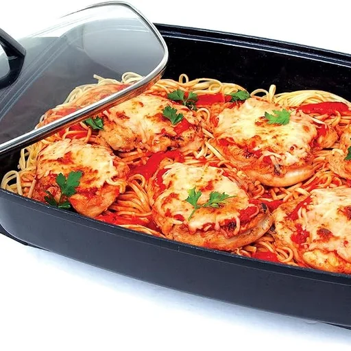 Nuwave Medley Electric Skillet, PFAS-Free G11 Ceramic Non-Stick Coating
