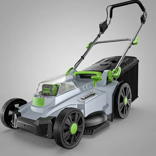 17" Cordless Lawn Mower, 40V Electric Lawnmower for Garden/Patio/Yard/Lawn | 2 x 20V 4.0Ah Battery, 17 inch Cutting Width, 6 Adjustable Height, 50L Grass Bag, Bagging Mode&Mulching Mode