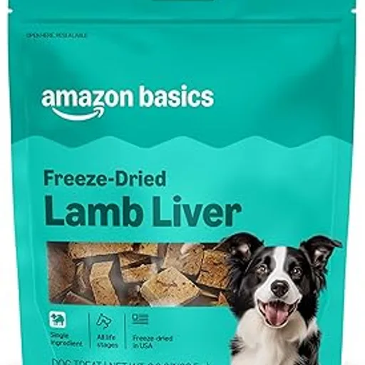 Amazon Basics Freeze-Dried Lamb Liver Dog Treats