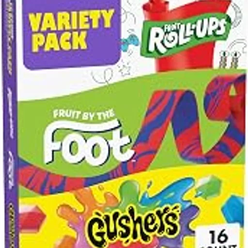 Fruit Flavored Snacks Variety Pack, Gluten Free, 16 ct, 10.2 oz